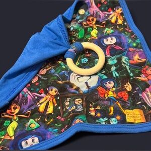 Coraline Lovey with Wooden Ring